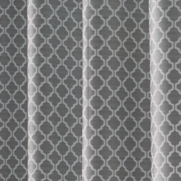 Alan Symonds Wold Ring Top Eyelet Curtains Latte and White 117cm x 137cm - thumbnail 3