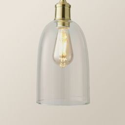 ValueLights Kira Brushed Gold Glass 3 Drop Cluster Ceiling Pendant Light - thumbnail 3
