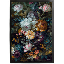 Laura Ashley Mathilde Black Frame Wall Art 70 x 100cm - thumbnail 1