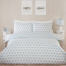 My Home Oceana Shell Blue King Size Reversible Duvet Set - thumbnail 1