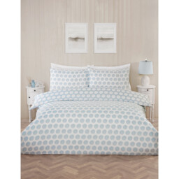 My Home Oceana Shell Blue King Size Reversible Duvet Set - thumbnail 2