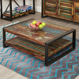 Baumhaus Urban Chic Rectangular Coffee Table - thumbnail 2