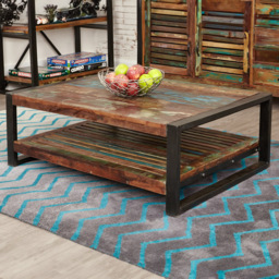 Baumhaus Urban Chic Rectangular Coffee Table - thumbnail 1