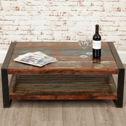 Baumhaus Urban Chic Rectangular Coffee Table - thumbnail 4