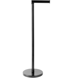Bathstore Kensington Black Rotating Toilet Roll Holder