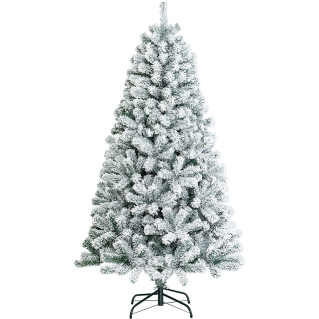 StarBright Snow Flocked Artificial Christmas Tree 6ft - image 1