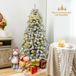 StarBright Snow Flocked Artificial Christmas Tree 6ft - thumbnail 3