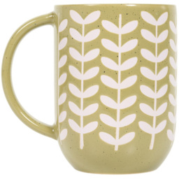 Olive Plant Speckled Glazed Mug 545ml - thumbnail 3