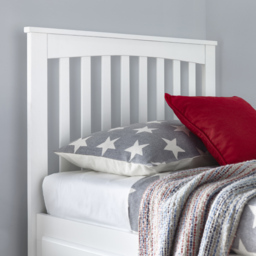 Bedmaster Quest White 3 Drawer Wooden Bed - thumbnail 3
