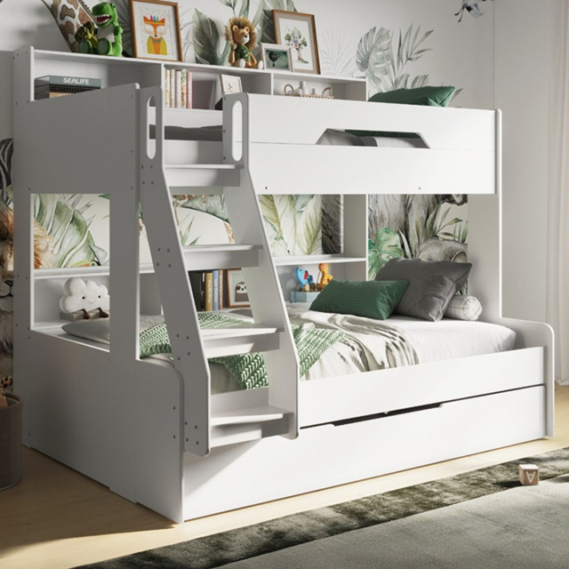 Flair Interstellar White Triple Bunk Bed - image 1