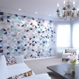 Origin Murals Geometry Multicolour Wall Mural - thumbnail 1