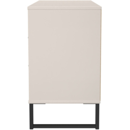 Crowndale Fluted 6 Drawer Kashmir Matt Wide Chest of Drawers Ready Assembled - thumbnail 3