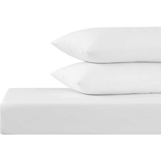 Cotton Sheet Set White Double - image 1