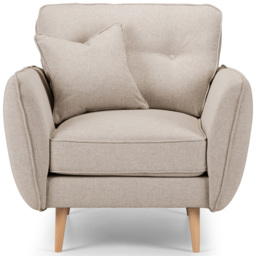 Opry Faro Beige Armchair - thumbnail 3