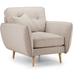Opry Faro Beige Armchair - thumbnail 2