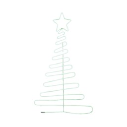 Green Christmas Tree Neon Rope Light