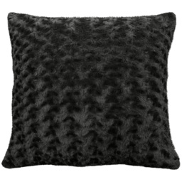 Velosso Posy Charcoal Chenille Filled Cushion 43 x 43cm 2 Pack