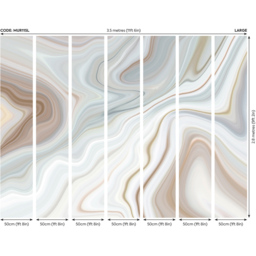 Origin Murals Marbled Ink Wall Mural - thumbnail 3