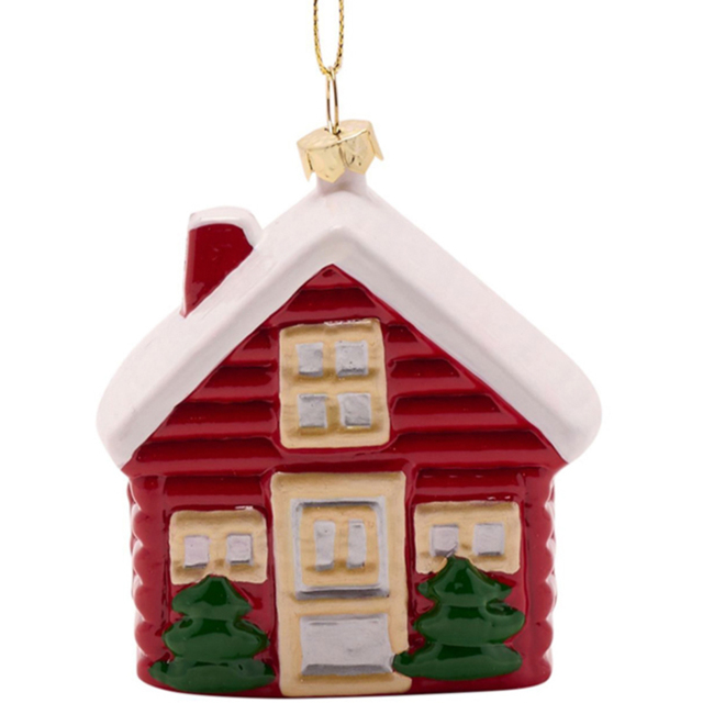 The Seasonal Gift Co. 3D House Hanging Christmas Decoration - image 1