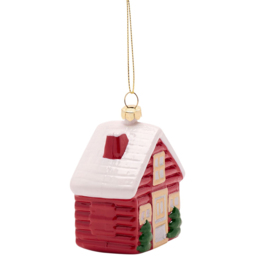 The Seasonal Gift Co. 3D House Hanging Christmas Decoration - thumbnail 2
