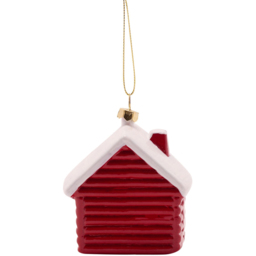 The Seasonal Gift Co. 3D House Hanging Christmas Decoration - thumbnail 4