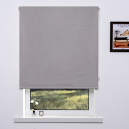 Textured Blackout Roller Blind Beige 120 x 165cm