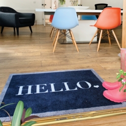 Muddle Mat Indoor Doormat Hello - 50 x 75cm - thumbnail 2