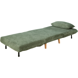 Home Source Lorena Single Green Sofa Bed - thumbnail 3