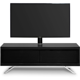 MDA Designs Tucana 2 Door Hybrid Black TV Unit - thumbnail 4