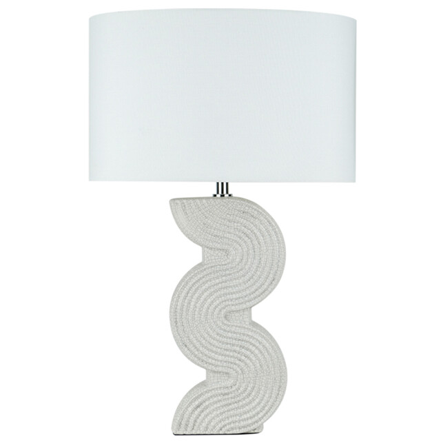 Hattie Ceramic Table Lamp - White - image 1