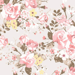 Origin Murals Birds and Flowers Multicolour Wall Mural - thumbnail 2
