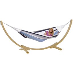 Amazonas Apollo Marine Cotton Premium Garden Hammock and Stand Set - thumbnail 2