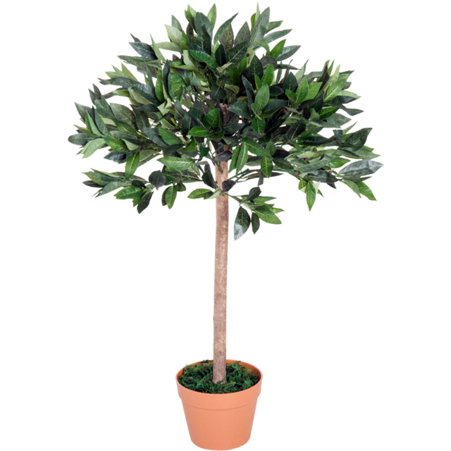 Outsunny Olive Tree Artificial Plant In Pot 3ft - image 1