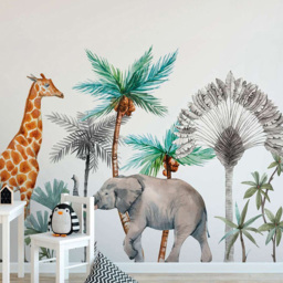 A.S Creation African Zoo Digital Mural - thumbnail 1