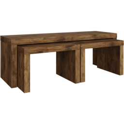 GFW Jakarta Mango Long John Nest of Tables Set of 3 - thumbnail 2