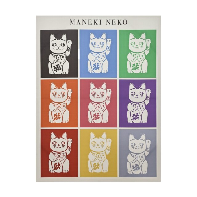 Ksanakalpa The Fortune Cat Canvas 80 x 60cm - image 1