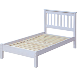 Core Products Corona Single White Bed Frame - thumbnail 2