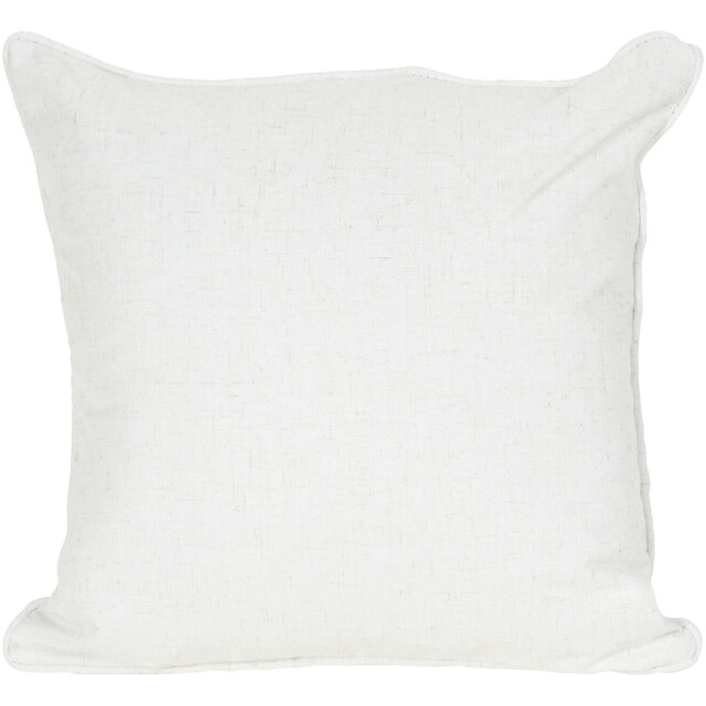 Divante Verona White Linen Look Cushion 45 x 45cm - image 1