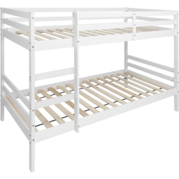 Noa and Nani Jakke White Bunk Bed with Straight Ladder - thumbnail 2