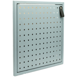 Homebase 33.4cm 2 Pack Blue Cube Storage Door with Metal Pegboard - thumbnail 3