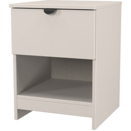 Crowndale Bora Kashmir Matt Single Drawer Single Shelf Bedside Table - thumbnail 4