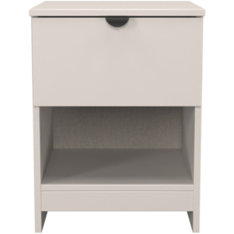 Crowndale Bora Kashmir Matt Single Drawer Single Shelf Bedside Table - thumbnail 2