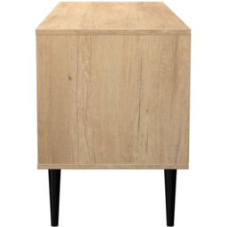 Crowndale Hong Kong 4 Drawer Nebraska Oak Bed Box Ready Assembled - thumbnail 4