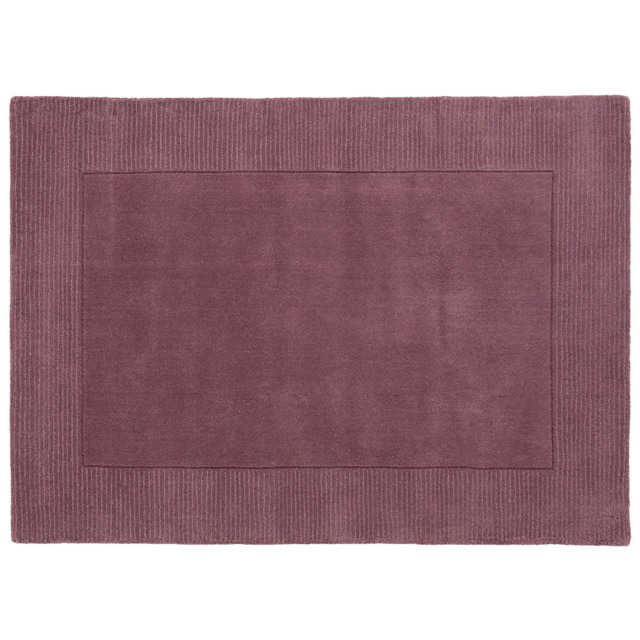 Esselle Home Esme Mauve Wool Rug 80 x 150cm - image 1