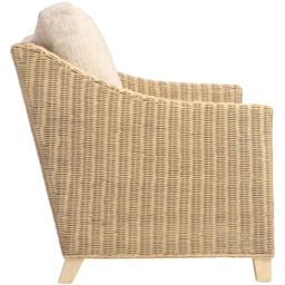 Desser Furniture Dijon 2 Seater Cotton Cream Sofa - thumbnail 4