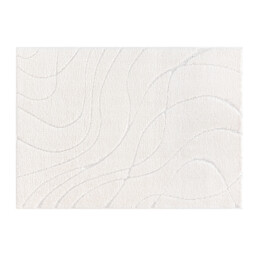 Nevada Cream Abstract Swirl Rug 120cm - thumbnail 1