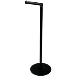 Addis Knockdown Black Toilet Roll Holder