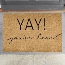 Printed Slogan Coir Mat - thumbnail 4
