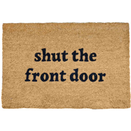 Printed Slogan Coir Mat - thumbnail 3