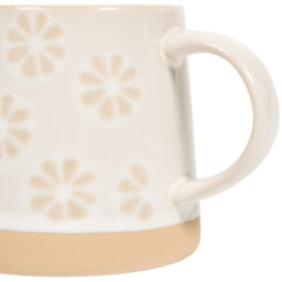 Cream Reactive Glaze Mug 510ml - thumbnail 3
